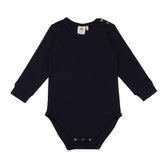 Long-sleeved bodysuit made of cotton (organic)